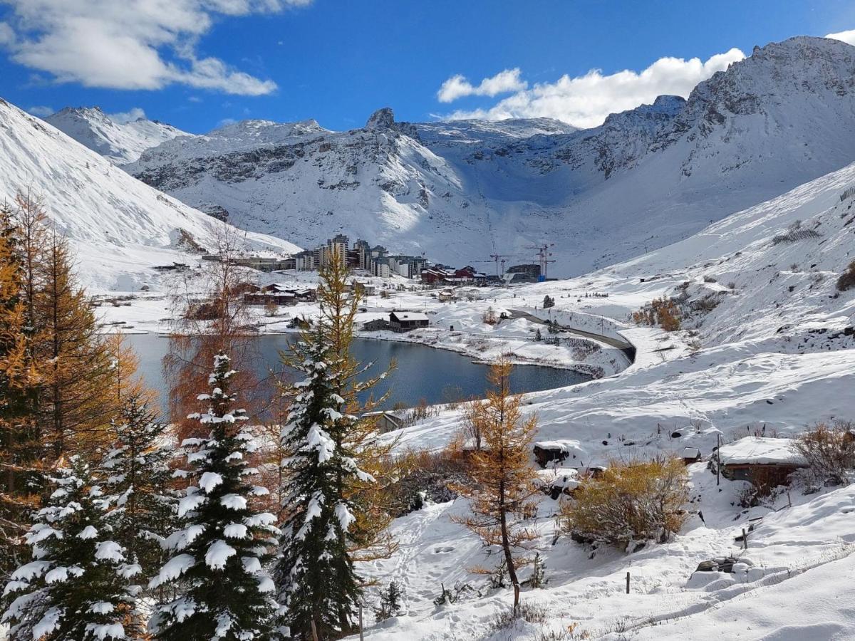 Studio Rond Point des Pistes-18 Tignes Exterior foto