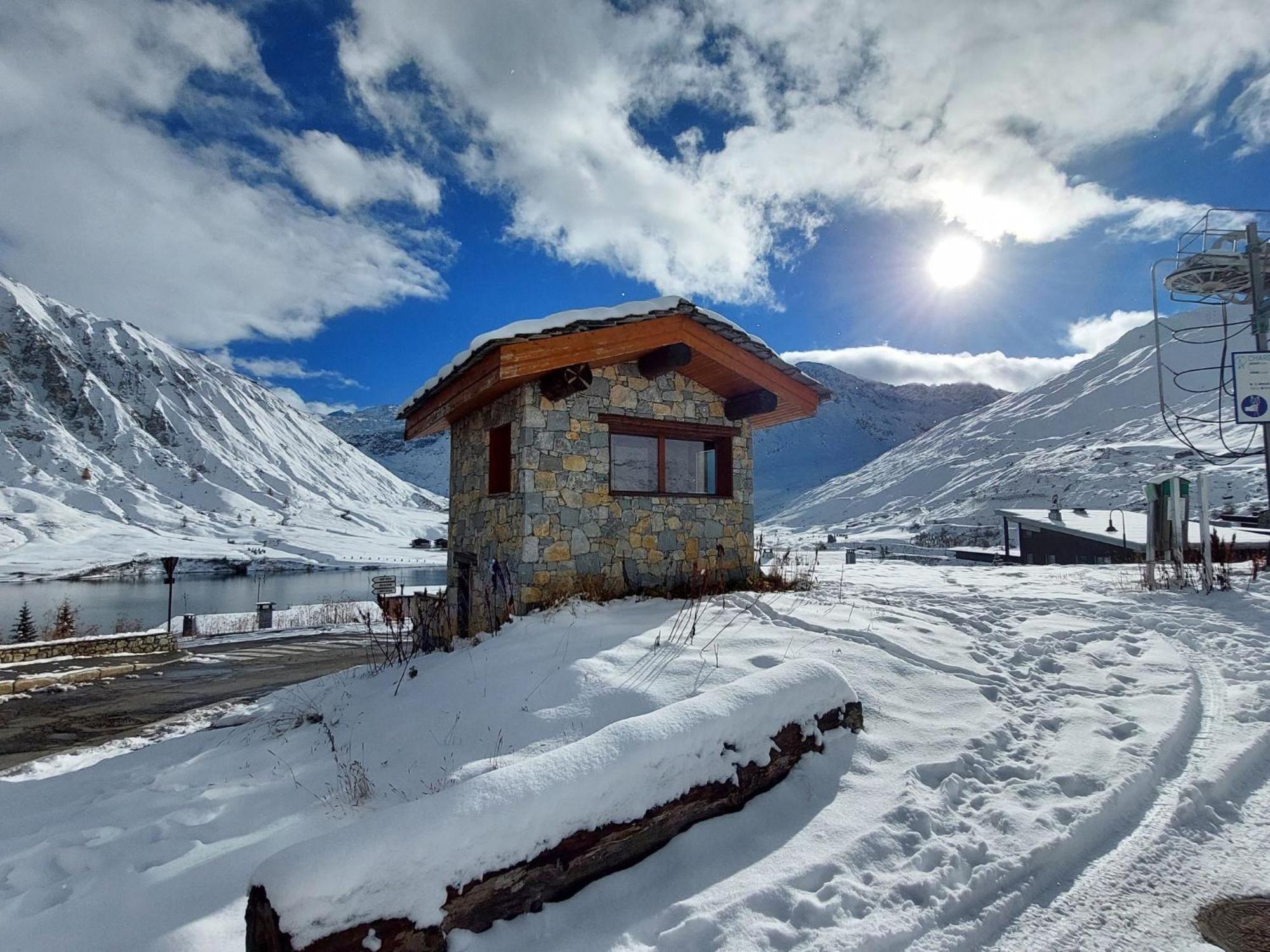 Studio Rond Point des Pistes-18 Tignes Exterior foto